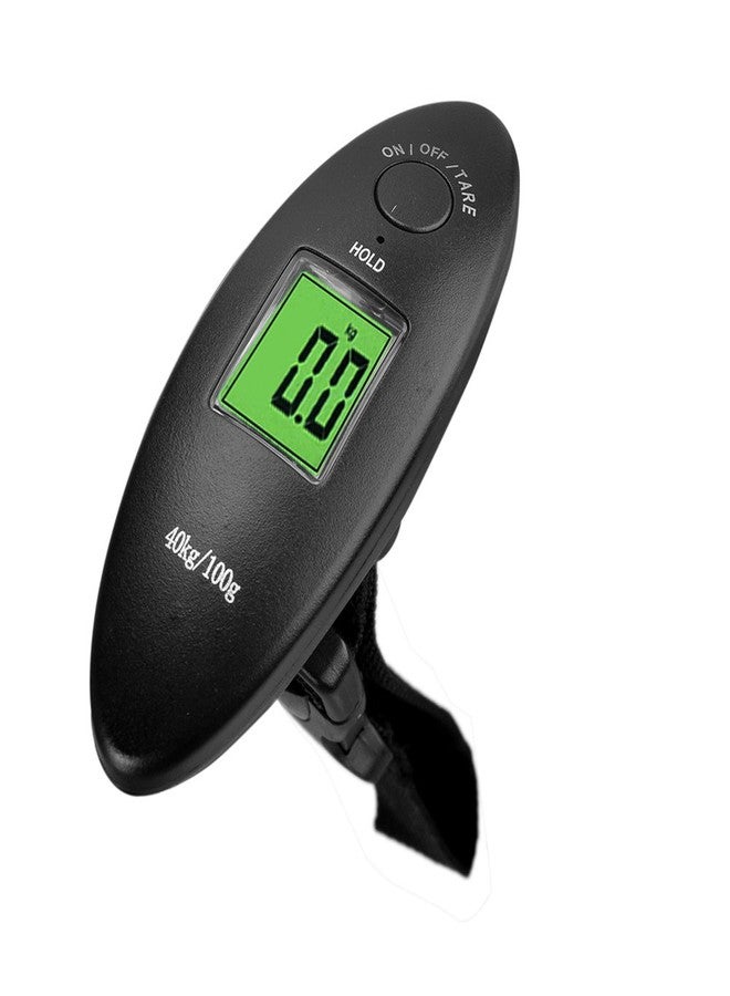 Desi Rang Luggage Weighing Scale Digital Portable Hanging weight upto 40 Kg Color Black - Image 1